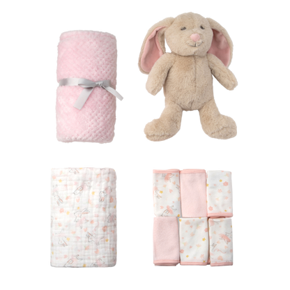 Little Linen Boxed Gift Set - Ballerina Bunny