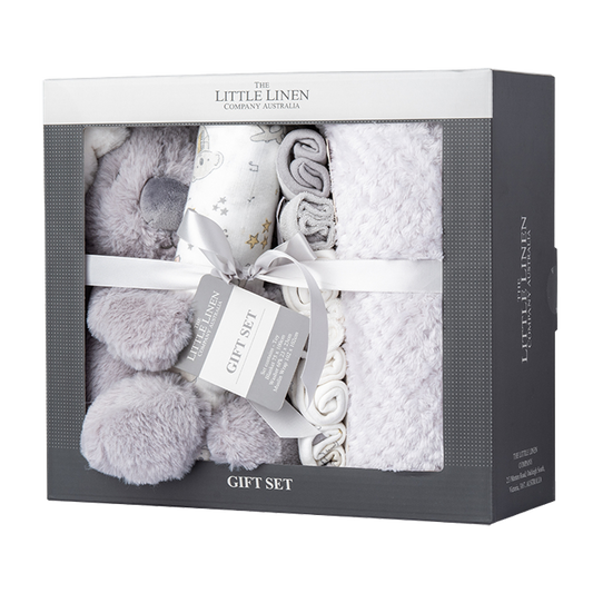 Little Linen Boxed Gift Set - Cheeky Koala