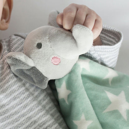 Little Linen Comforter Toy - Elephant Star