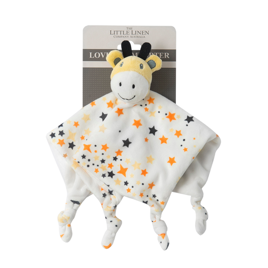 Little Linen Comforter Toy - Giraffe Star