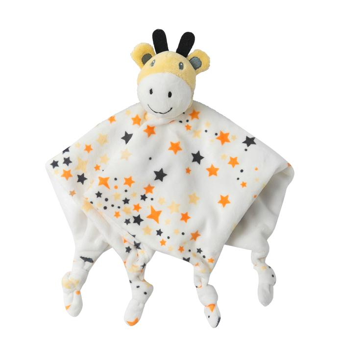 Little Linen Comforter Toy - Giraffe Star