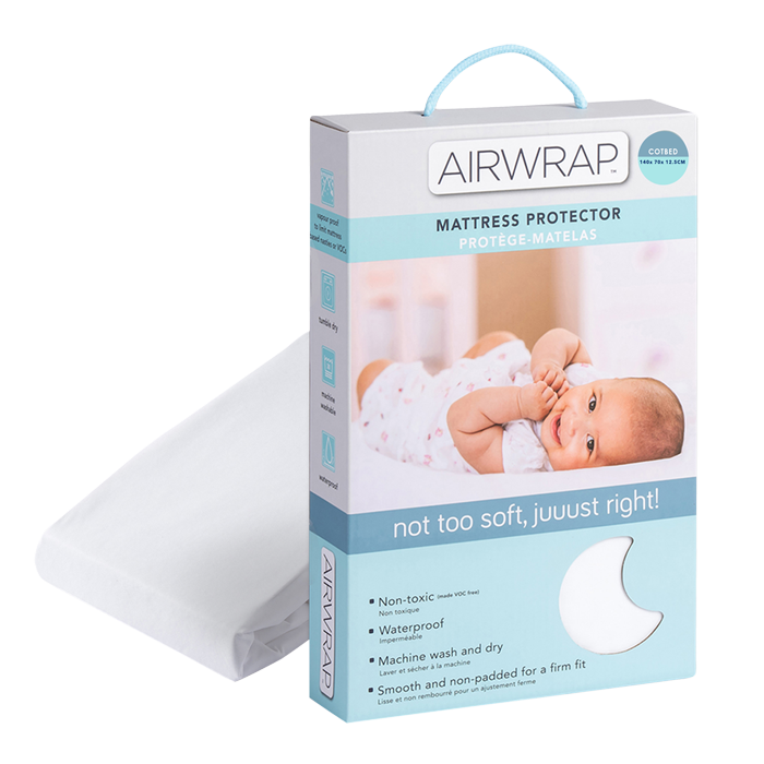 Airwrap™ Cotbed Mattress Protector