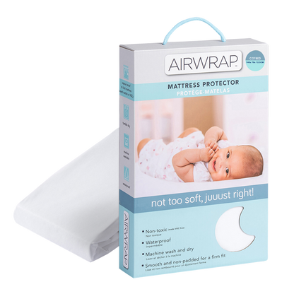 Airwrap™ Cotbed Mattress Protector