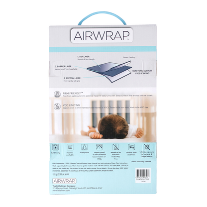 Airwrap™ Cotbed Mattress Protector