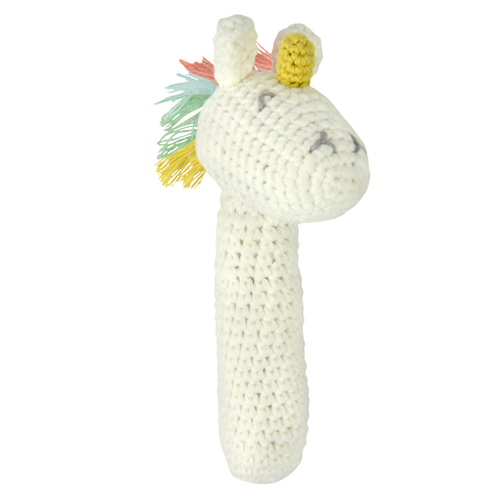 Weegoamigo Crochet Rattle - Twinkle Twinkle Unicorn